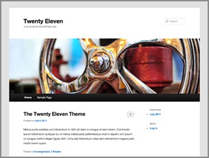 WordPress Theme 2011
